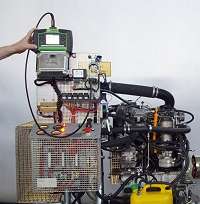 Application of a tester for engine control units (ECUs)