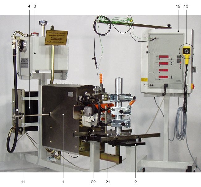 Motorleistungsprfstand HVU 10/1 fr Kettensgen u..